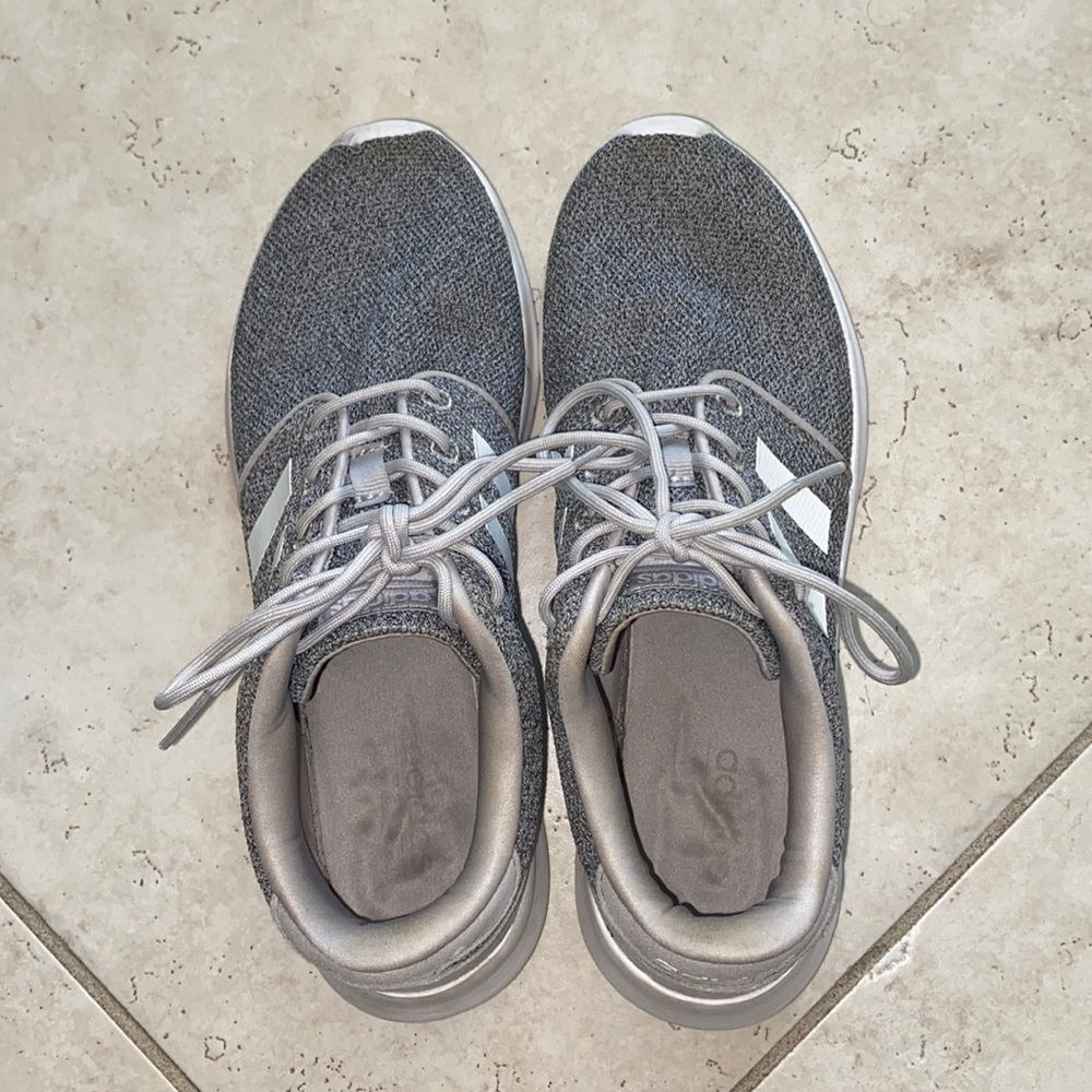 Grey Adidas Cloudfoam Sneakers